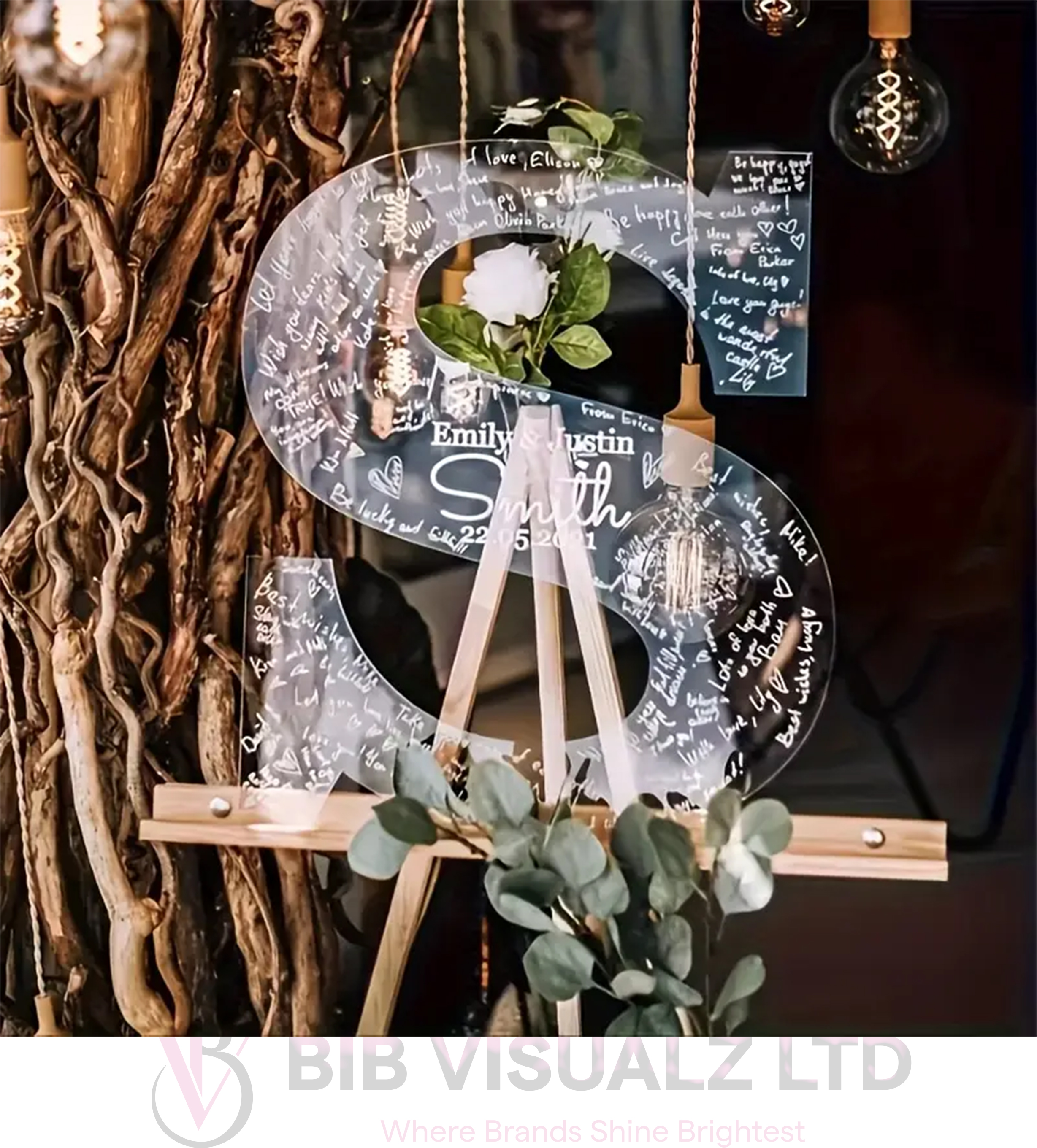 Letter Party Welcome Sign