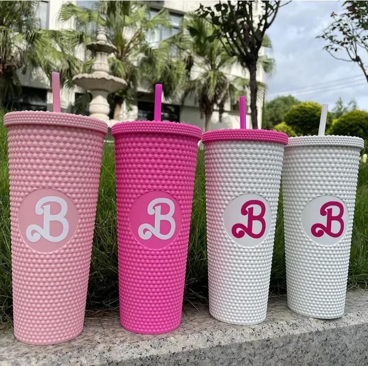 Colourful tumblers branded