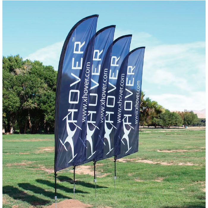 Promotional event feather